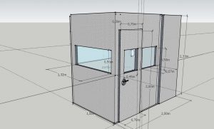Projeto de Guarita Blindada Steel Block Guaritas e Cabines Blindadas Steel Block